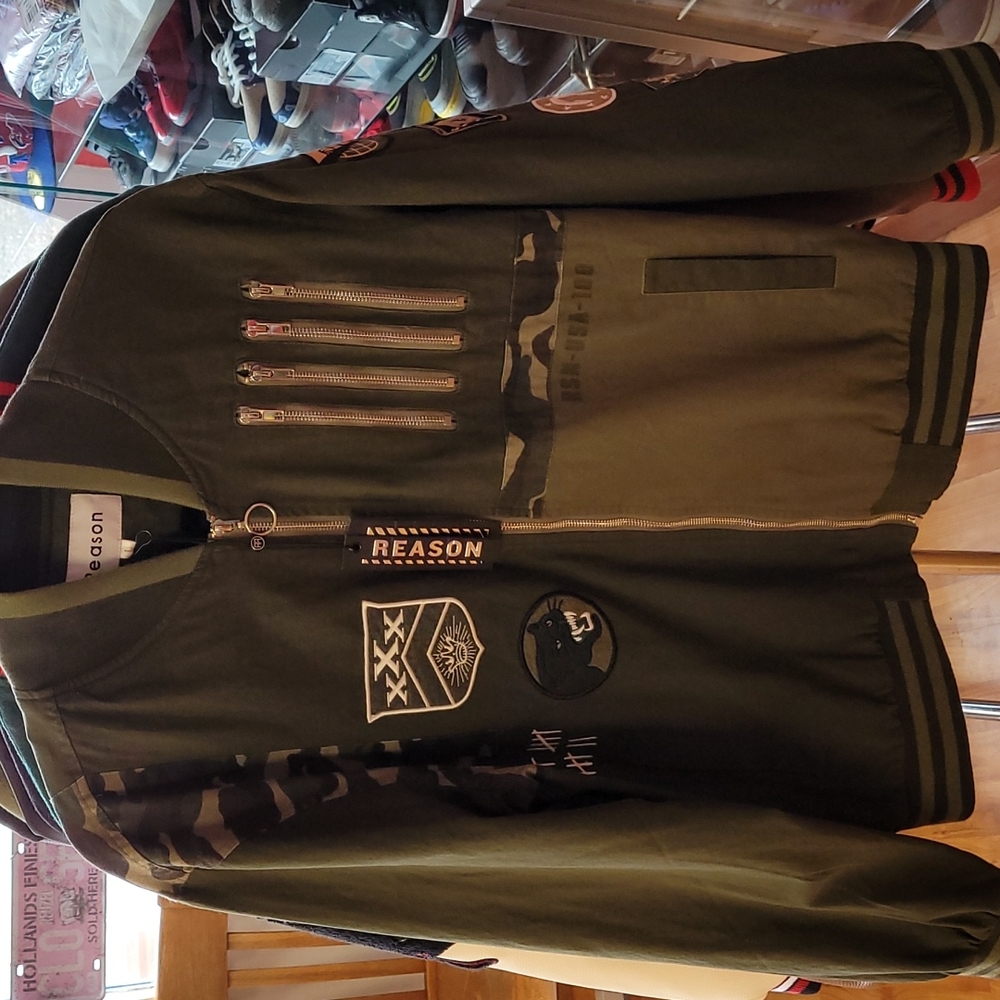 Mens reason army jacket